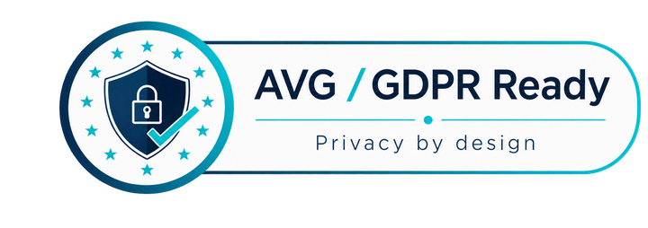 AVG / GDPR Ready — Privacy by design
